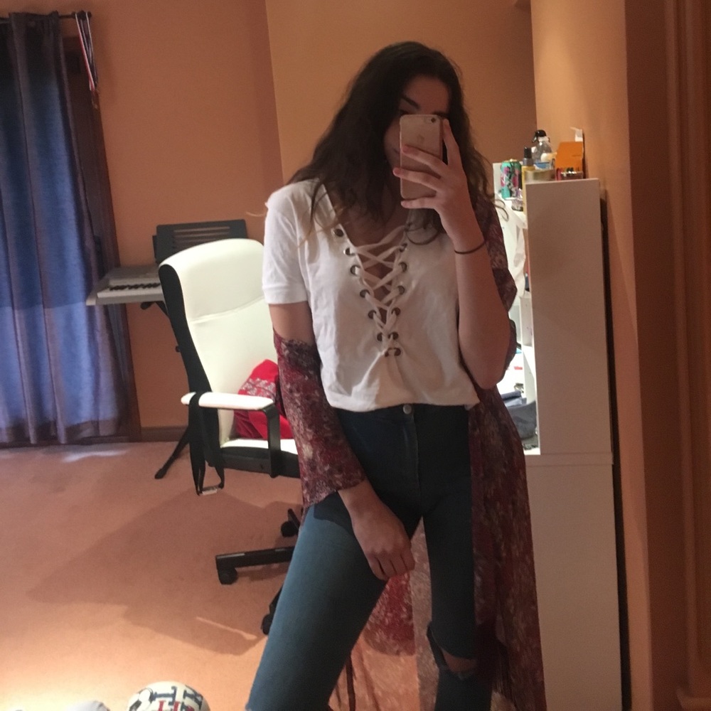 Tilly’s Long Polyester Cardigan